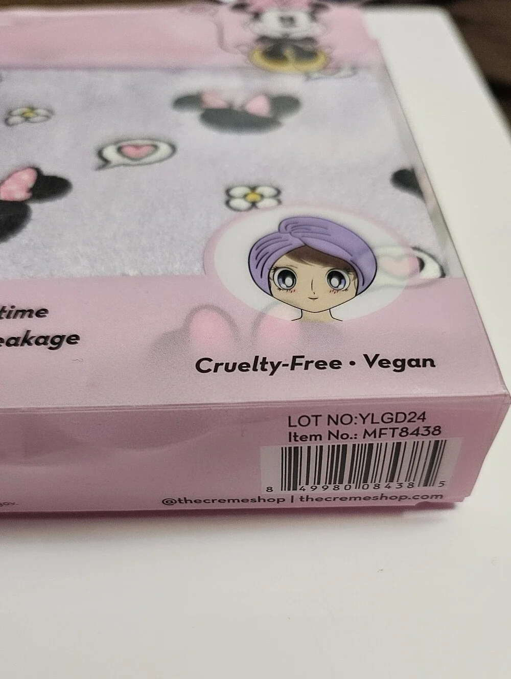 The Crème Shop Disney Minnie Mouse microfiber turban new quick dry hair Towel
